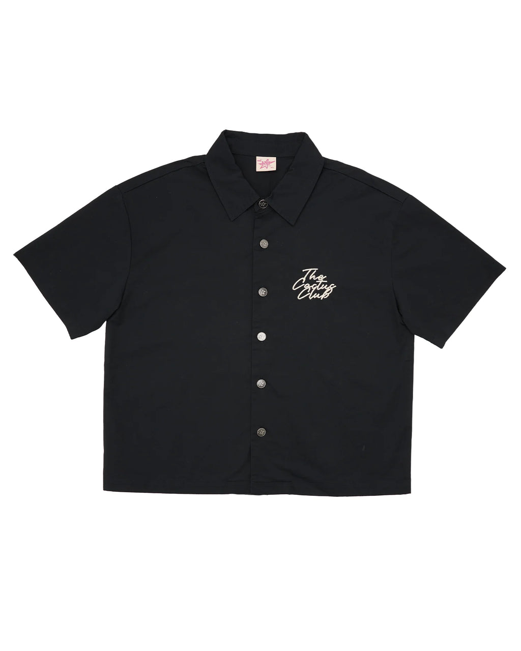SICILY BUTTON UP - BLACK
