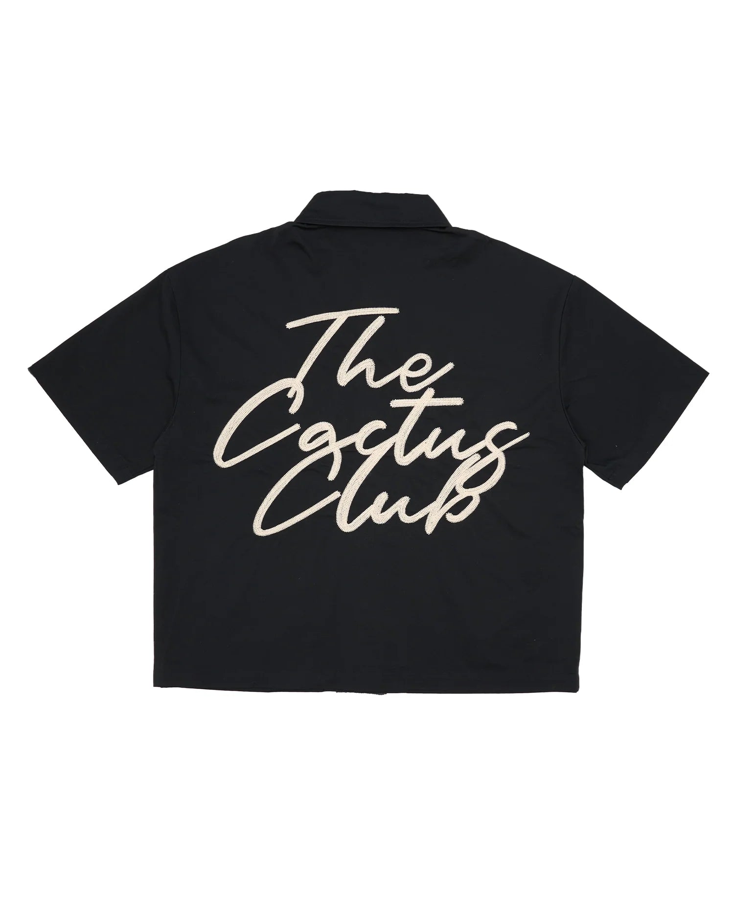 SICILY BUTTON UP - BLACK