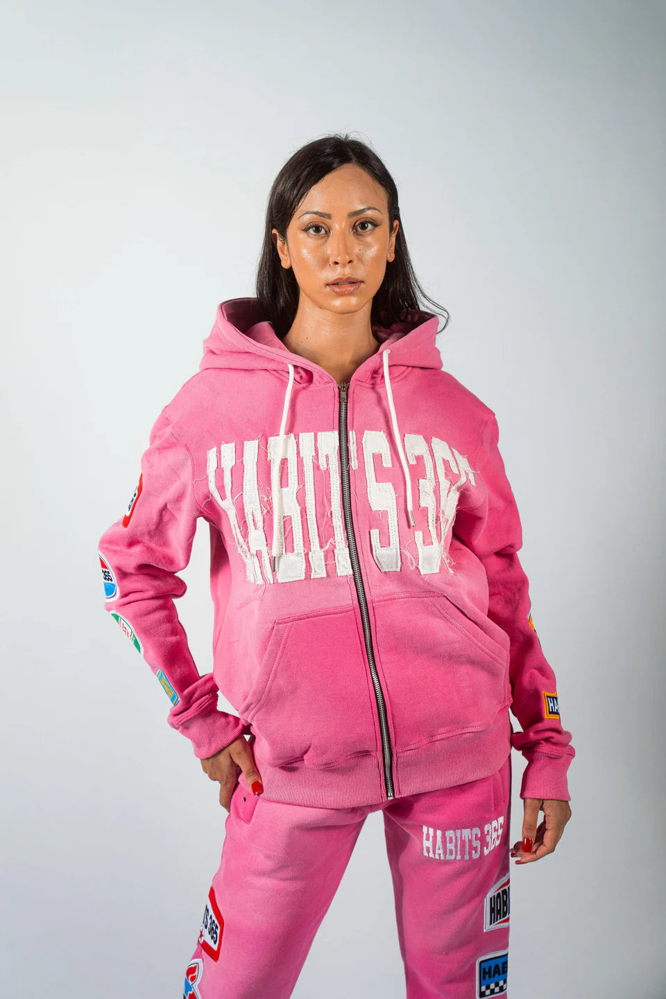 LIMITED EDITION: Appliqué Sweatpants Pink