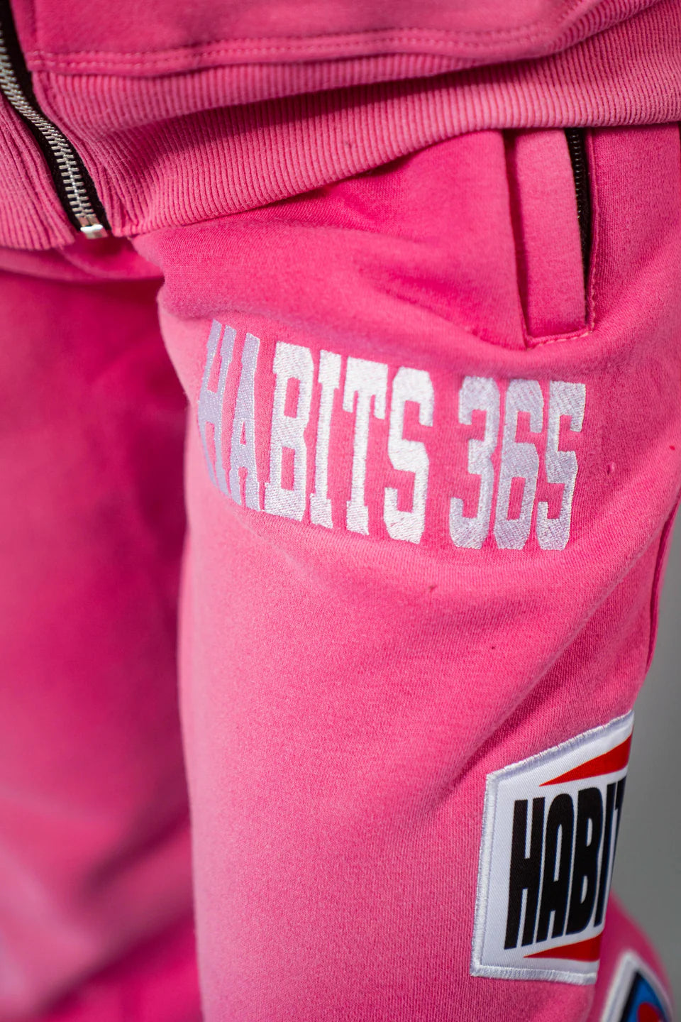 LIMITED EDITION: Appliqué Hoodie Pink