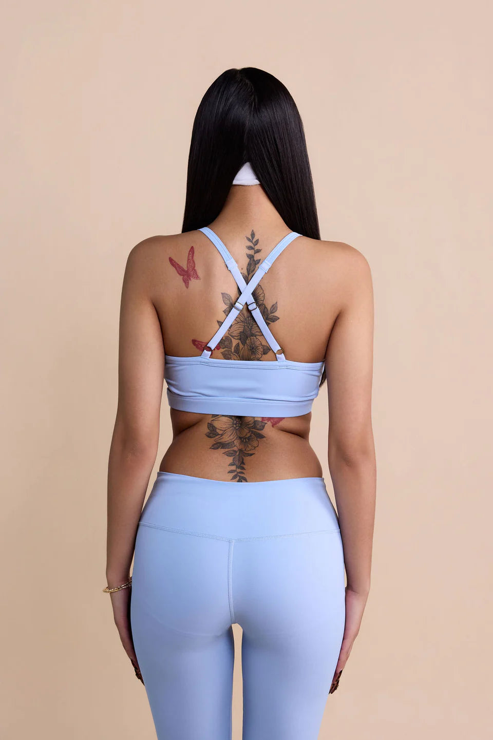 Sports Bra – Cloud Blue