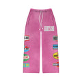 LIMITED EDITION: Appliqué Sweatpants Pink